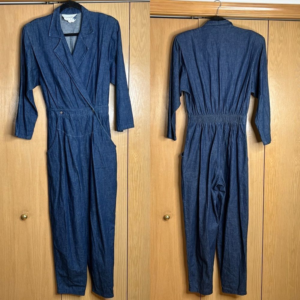 Roughwear Blues Vintage 80’s Denim Jumpsuit